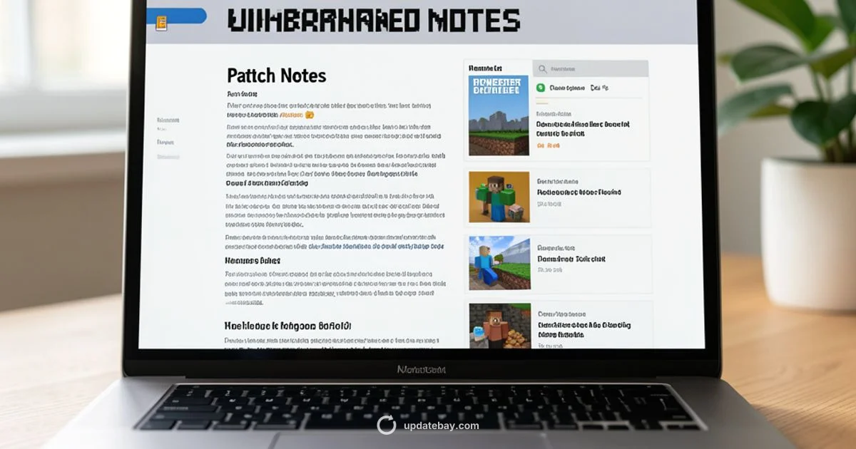 Latest Minecraft Update - Update Bay