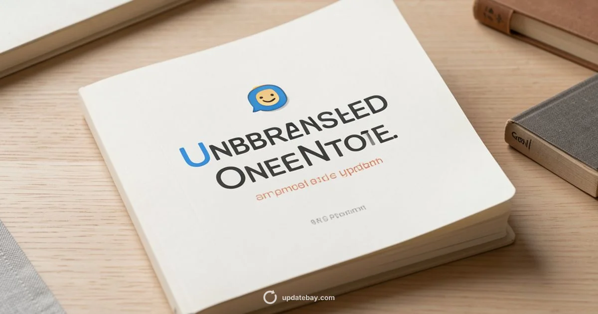 Update OneNote - Update Bay