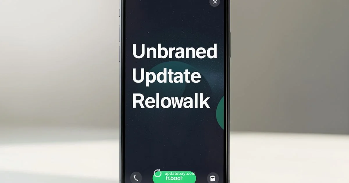 Rollback Android Update - Update Bay