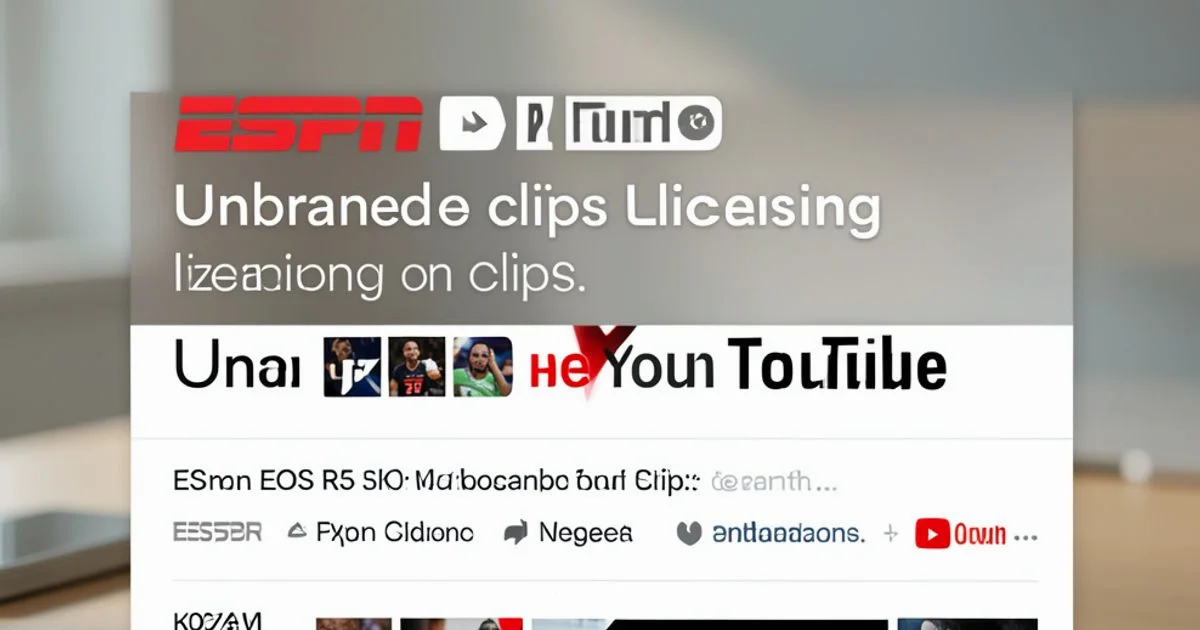 ESPN YouTube Update - Update Bay