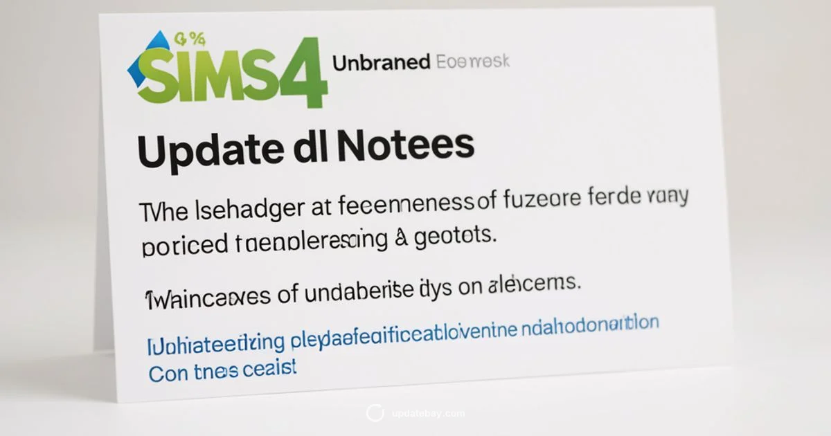 Latest Patch Notes - Update Bay