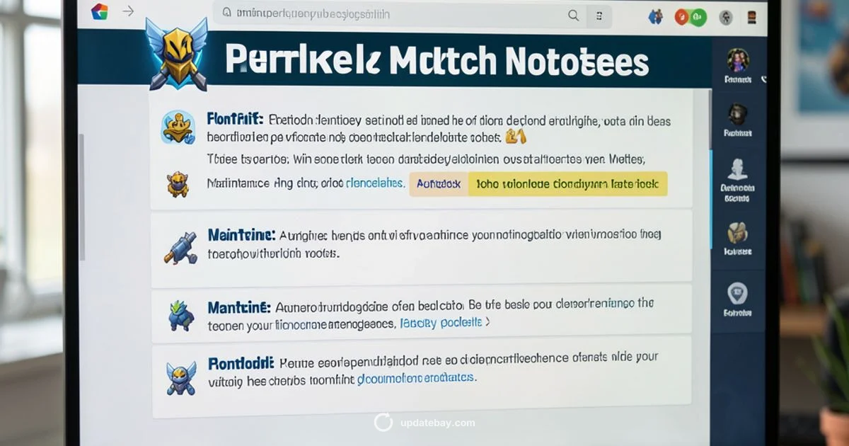 Patch Time Guide - Update Bay