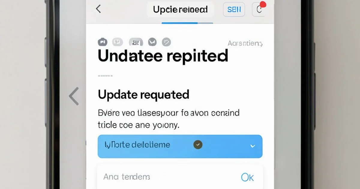 Update Requested Status - Update Bay