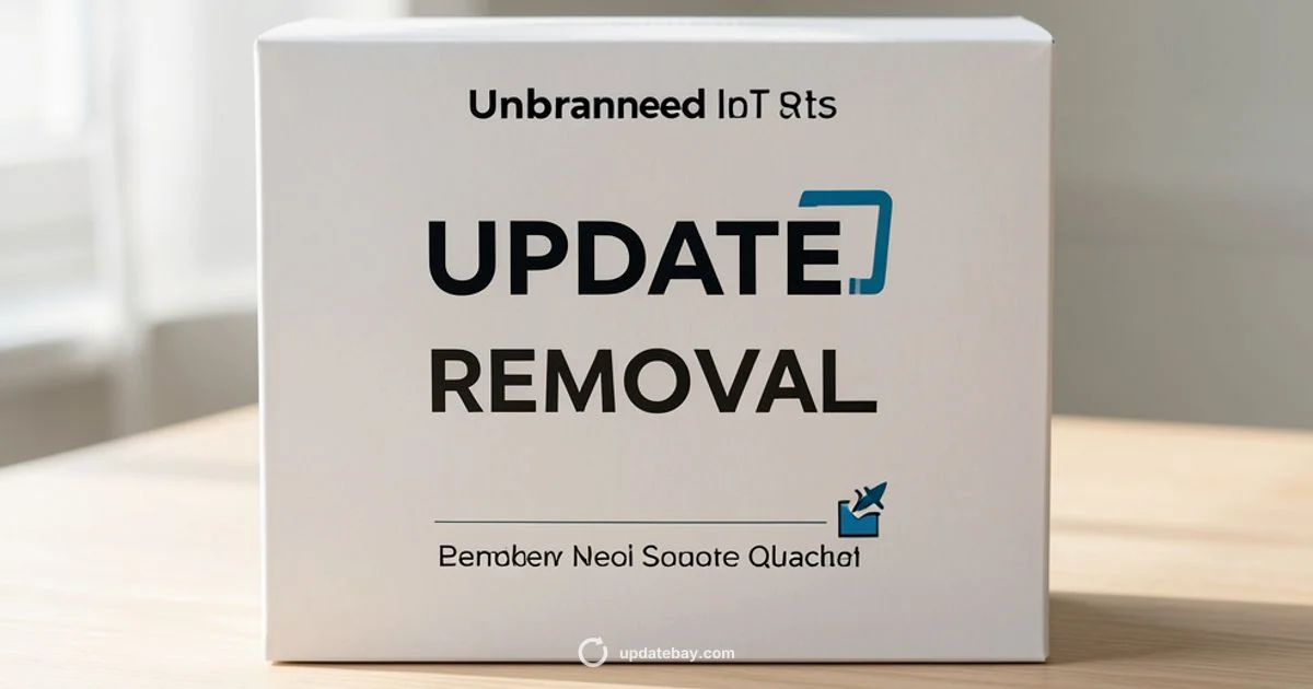 Update Removal Guide Update Removal Guide - Update Bay