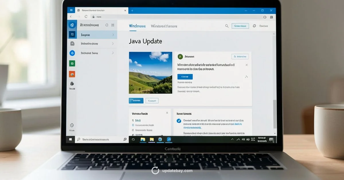Java Update on Windows 10 - Update Bay