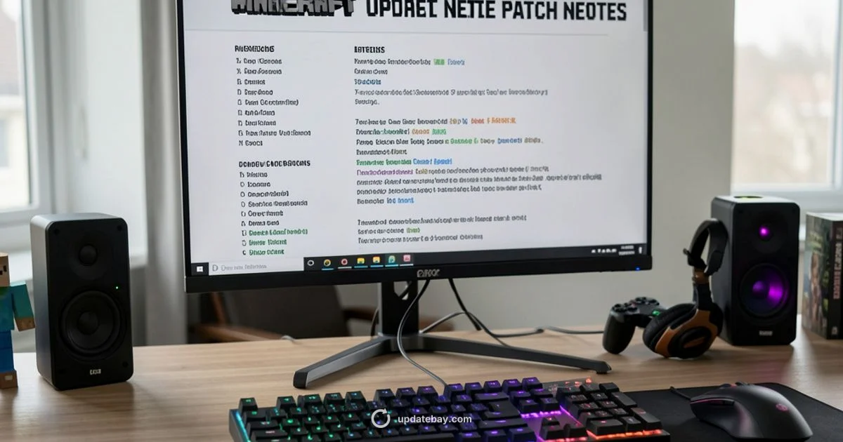 Minecraft 2026 Update - Update Bay
